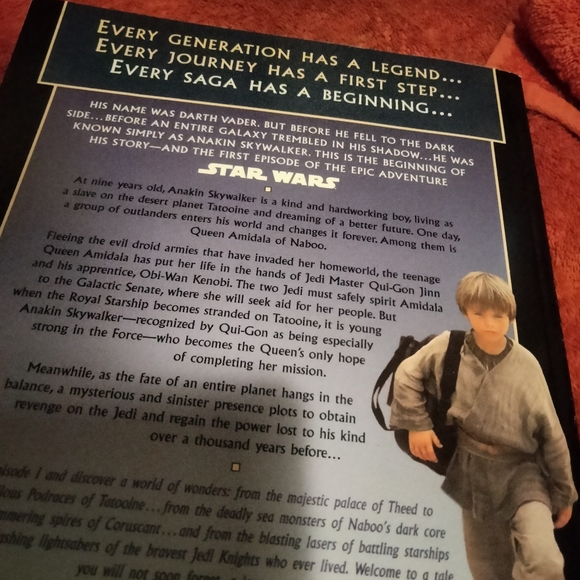 Star Wars Story Book- Movie Episode1- The Phantom Menace- Story by G.Lucas - Picture 2 of 6